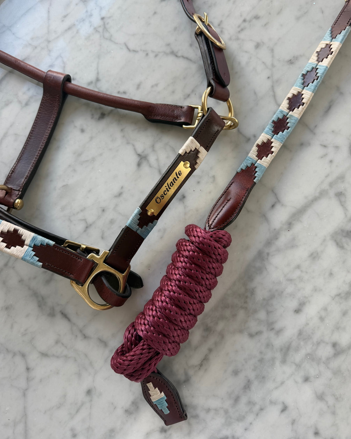 Gepersonaliseerd polo halster - Corazón