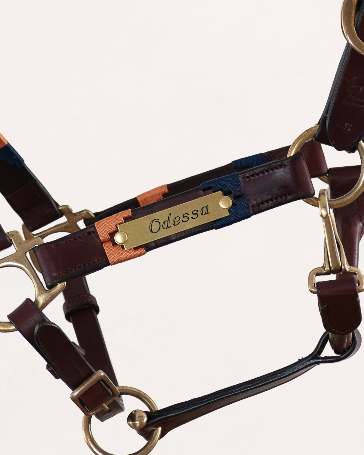 Gepersonaliseerd polo halster - Azul